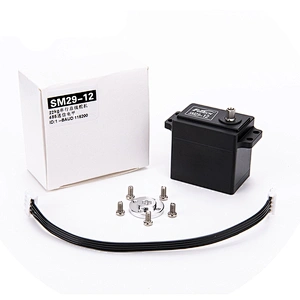 12V 110RPM 24kg cm hexagonal Shaft Brushless Smart Servo SM29-12 RS485