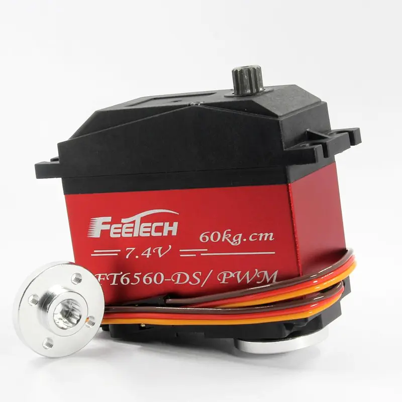 FT6560M Double Shaft  Servo  60KG High Torque Servo