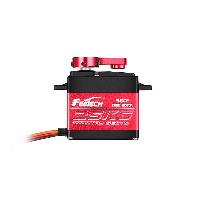 Feetech 20kg/25kg/30kg High Torque Metal Gear servo HobbyWing ESC Sanwa Fixed wing Drone RC Climbing Car