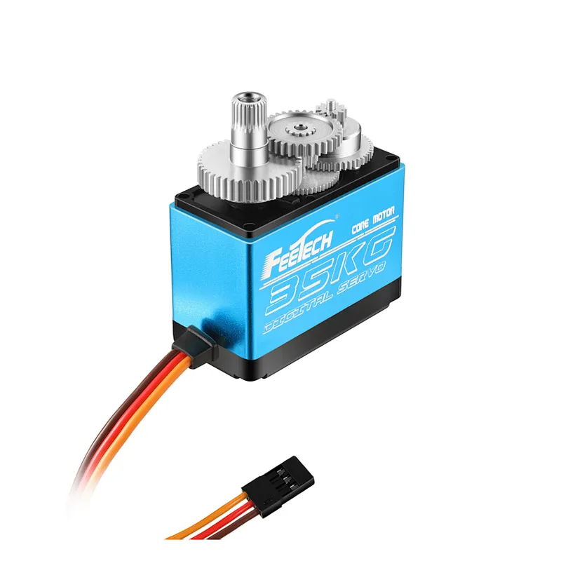 2020 New 100% Waterproof  25Kg  35Kg Servo High Speed Metal Gear Digital RC Car Baja Servo 25T Arm for 1/8 1/10 RC Cars