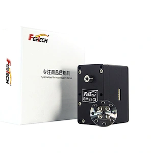 2019 New Large 85kg cm 360 Degree Large Angle AI Robotic Smart Servo With Magnetic Encoder