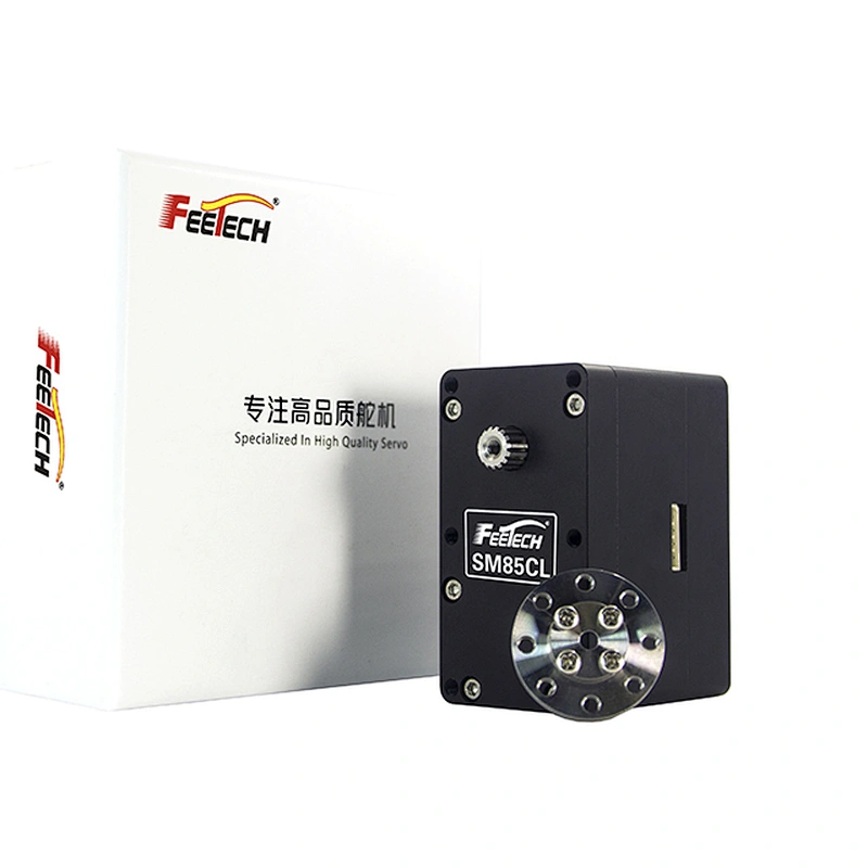 2019 New Large 85kg cm 360 Degree Large Angle AI Robotic Smart Servo With Magnetic Encoder