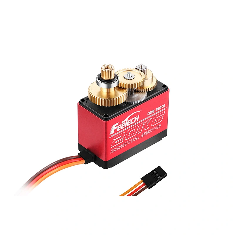 2020 Waterproof 180-270 Degree 20KG 25T Arm full metal gear Digital RC Servo RC Car servo traxxas