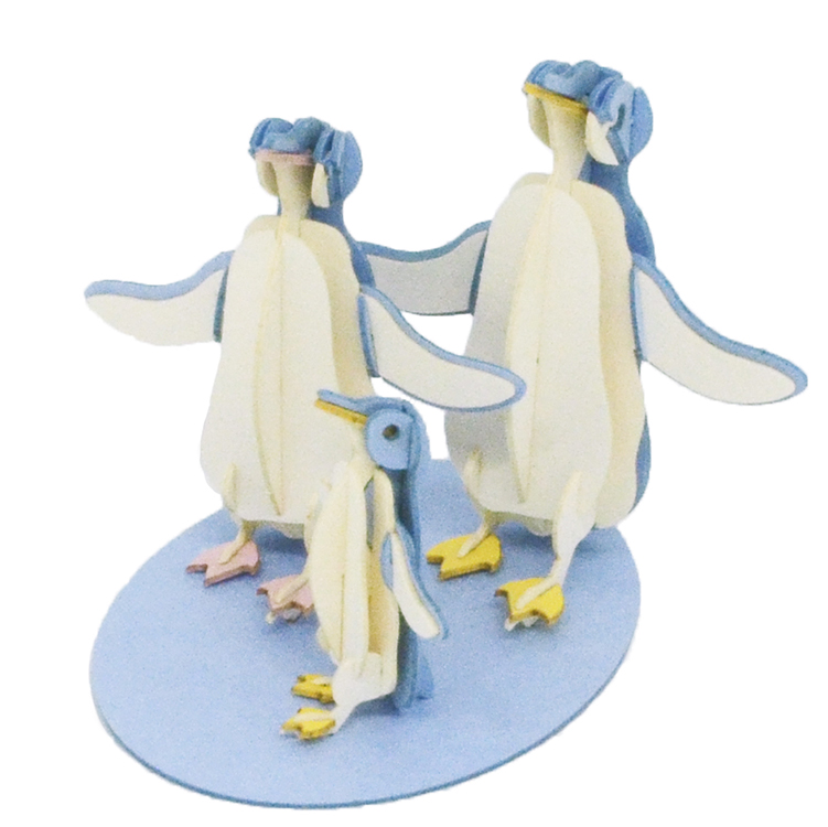 Paper Puzzle Model Educational toys DIY 3D penguin paper puzzles model PT1901-20aBird Series
