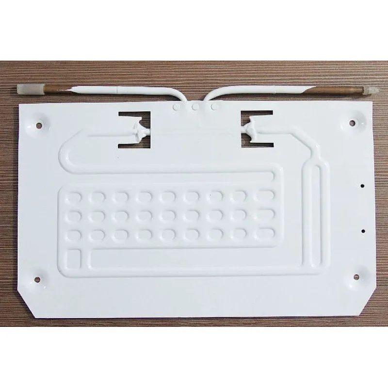 381X229mm Double Tube Aluminum Plate Type Refrigerator Roll Bond Evaporator for Refrigerator cooling and Solar panels