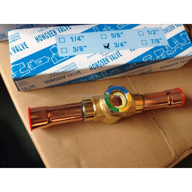 Refrigeration condensing unit spare parts sight glass 3/8