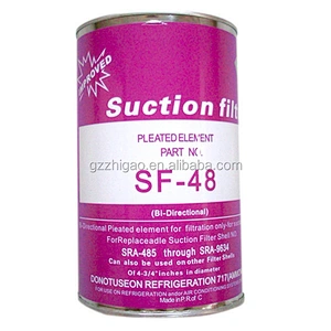 Drying Refrigerant Filter Drier Suction Line Filter Cores SF-48