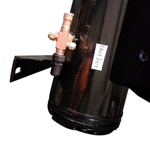 8HP 15HP Sea water shell and tube condenser heat exchanger shell and tube evaporator factory support