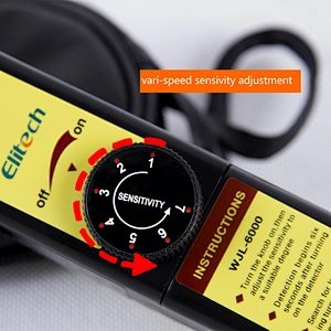 Elitech WJL-6000S Handheld Refrigerant Leak Detector Flashlight