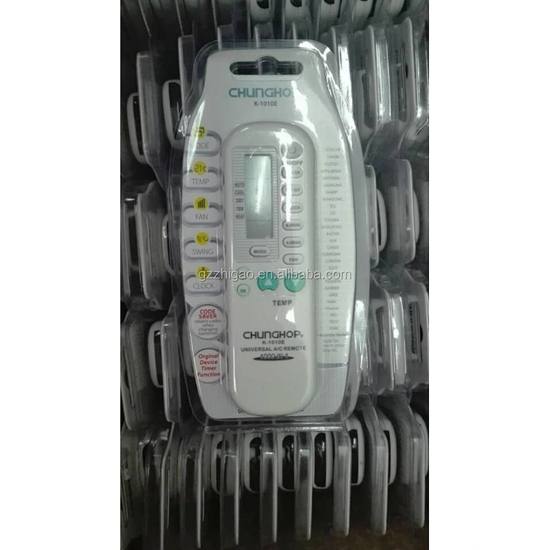 CHUNGHOP Universal A/C Remote Control K-1010E