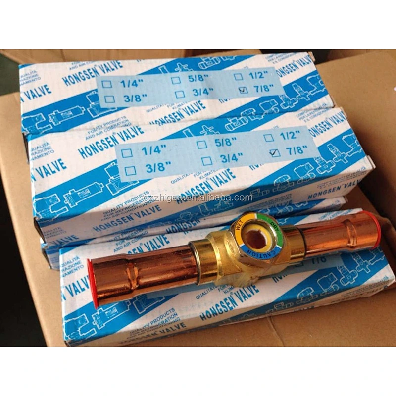 Refrigeration condensing unit spare parts sight glass 3/8