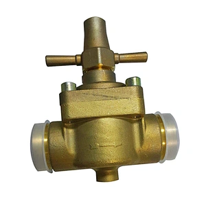 Condensing Unit Spare Part Stop Valve Model 6512 Castel Globe Valve 7/8 1-3/8