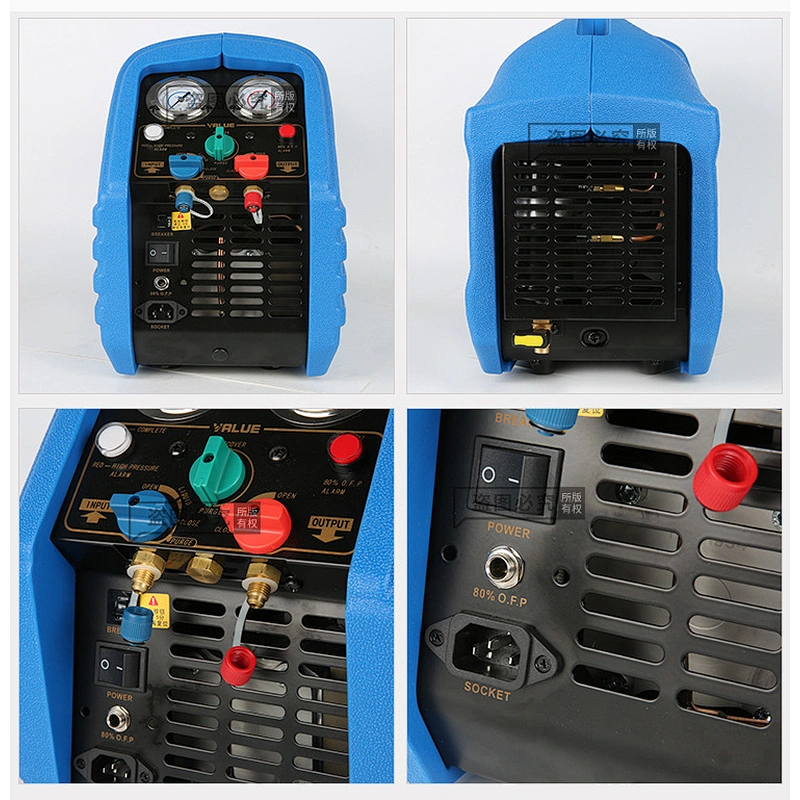3/4HP Mini and Faster Single-cylinder Recovery machine refrigerant recovery unit Refrigerant recovery machine 115V VRR12L