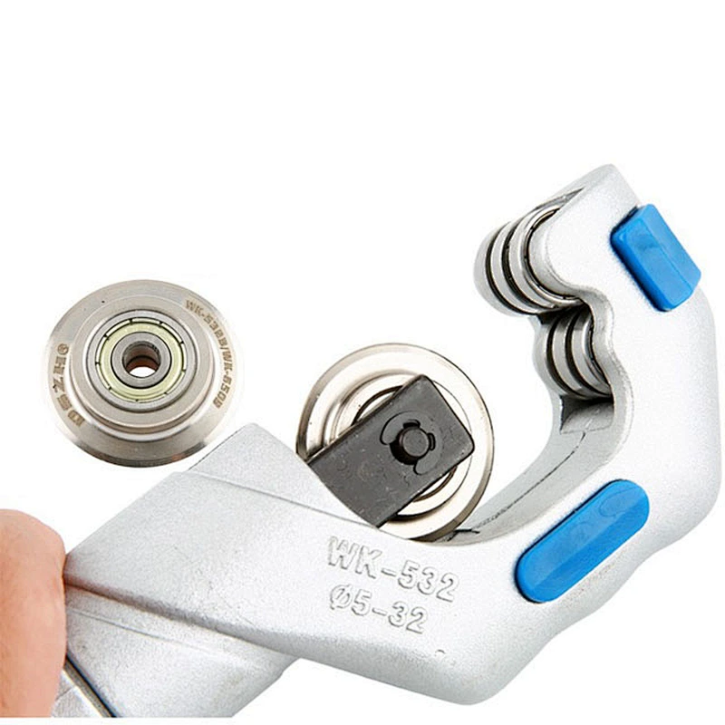Roller Type Copper Tube Cutter, Heavy Duty Tubing Pipe Cutter, 3/16-Inch to 1-1/4-Inch(5-32mm)  Cutting Diameter