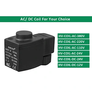 Refrigeration AC service special tools Electromagnetic valve Coil solenoid valve coil AC110V DC24V 12V