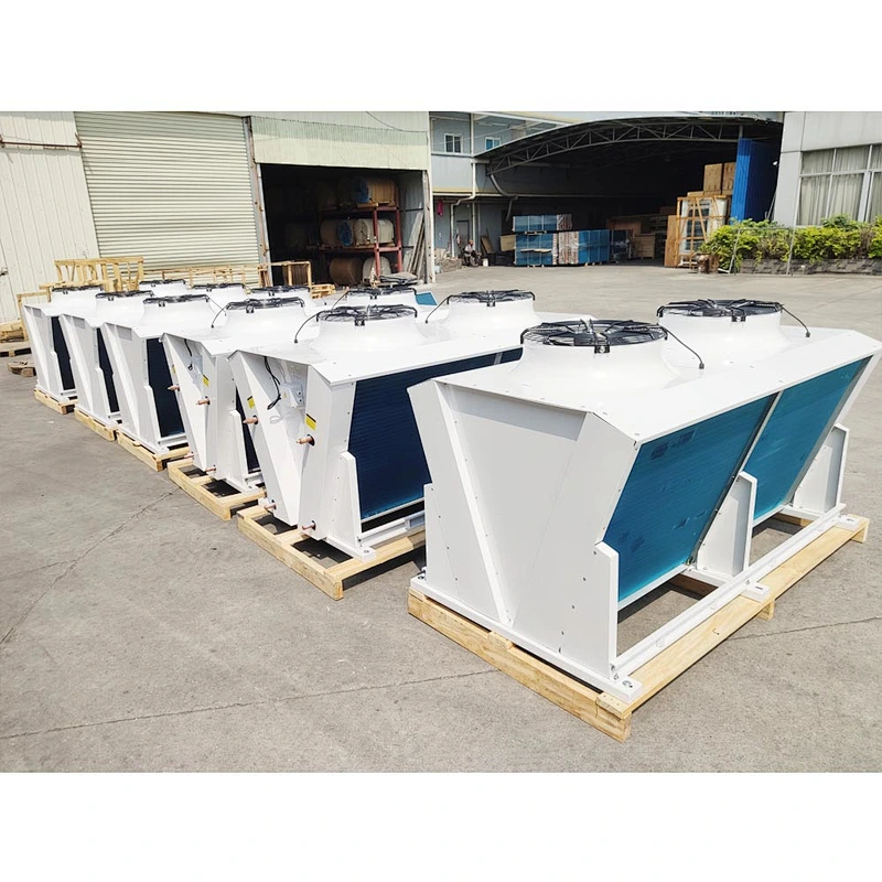 Refrigeration & Heat Exchange Parts fin tube heat exchanger Air Condensing Manufacturer Customized Air Condenser