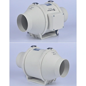 Top quality exhaust 100mm silence ventilating fan/in-line square duct fan to refresh