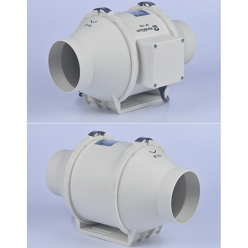 Top quality exhaust 100mm silence ventilating fan/in-line square duct fan to refresh