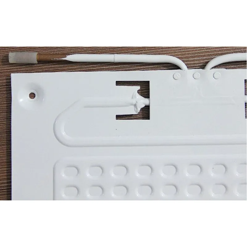 381X229mm Double Tube Aluminum Plate Type Refrigerator Roll Bond Evaporator for Refrigerator cooling and Solar panels