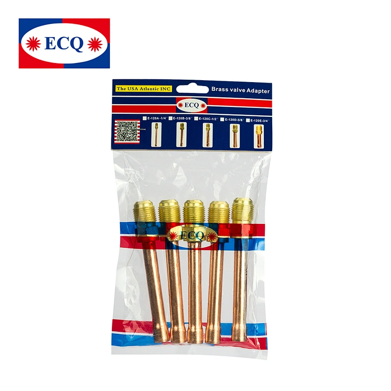 Nut Union Connector Brass Fitting Adapter For Air Conditioner