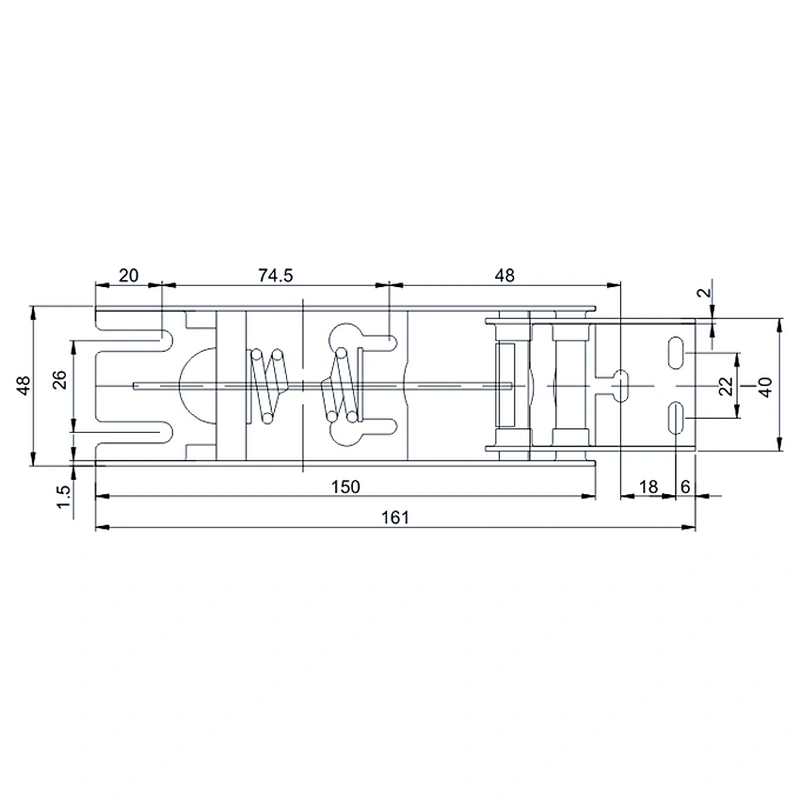 YL-650 High quality chest freezer door spring hinge
