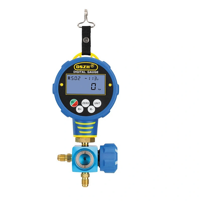 digital single manifold  refrigerant gauge low pressure