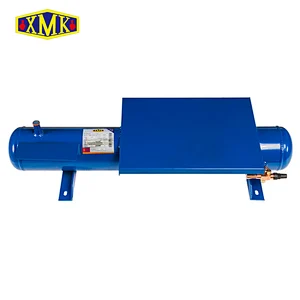 XMK Horizontal type liquid accumulator for compressor horizontal receiver refrigerant liquid receiver 10HP 20L
