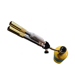 HVAC Spare Part Welding Torches ECQ New Design Double Burner Tig Welding Torch