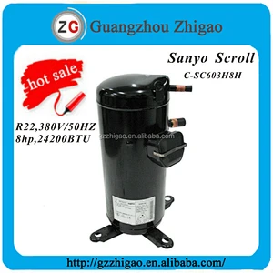 Sanyo scroll Compressor C-SC603H8H,380V/50HZ,8hp,24200BTU for air conditioning