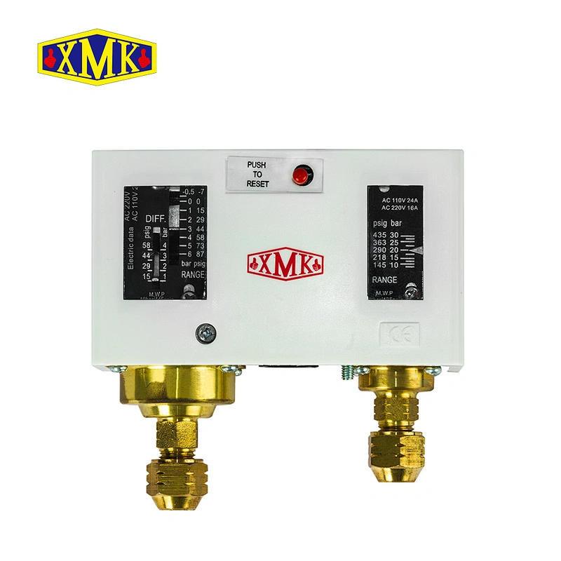 XMK High or Low Adjustable Dual pressure controller for condensing unit