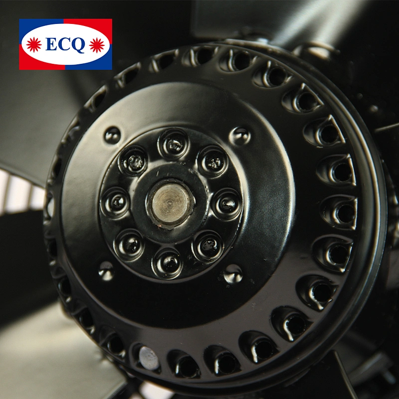 Axial Cooing fan motor exhaust ventilation flow fans plastic or metal blade design
