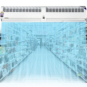 1.5 meter Long Air Curtain for Door Application for Museum Gymnasium XMK Industrial Air Curtain G5