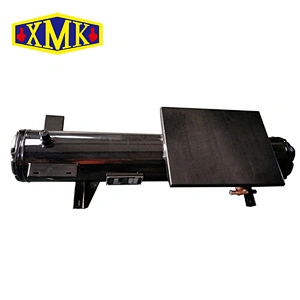 Shell and tube heat exchanger water chiller condensing unit water cooled condenser