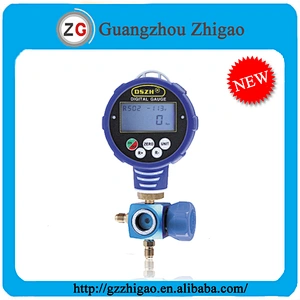 Single Digital Low Vacuum Pressure Gauge With Valve WK-6881L
