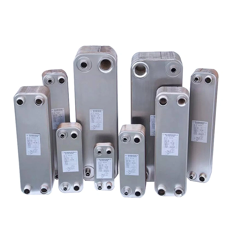 1HP + Industrial Plate Copper Brazed Plate Heat Exchangers