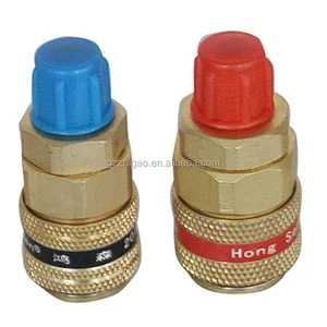 QC-12H&L Refrigeration Quick Coupler for R134A for car or air conditioner