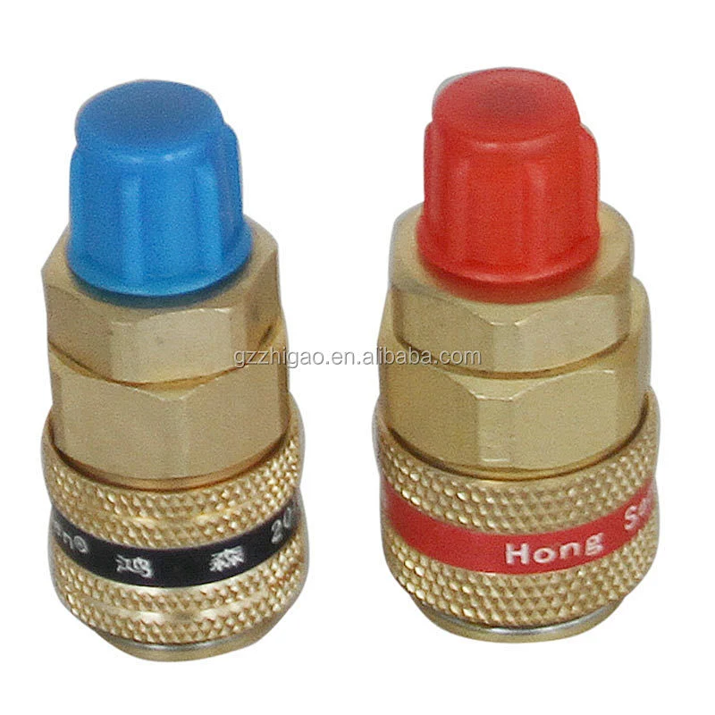 QC-12H&L Refrigeration Quick Coupler for R134A for car or air conditioner