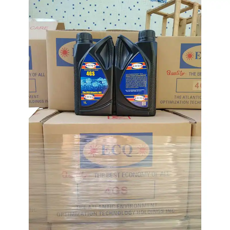 ECQ factory provide Lubricating oil bottle packing Refrigerant Oil for compressor 4GS