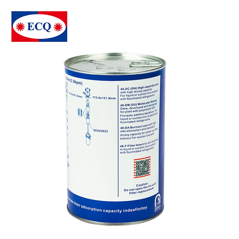 ECQ New Filter Drier Core Brand Replaceable Drying Refrigerant Filter Drier 48-DC