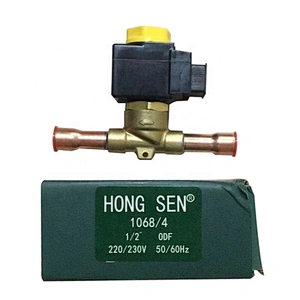 Castel Type Solenoid Valve Refrigeration Condensing Unit Spare Part Solenoid Valves