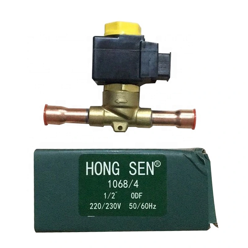 Castel Type Solenoid Valve Refrigeration Condensing Unit Spare Part Solenoid Valves