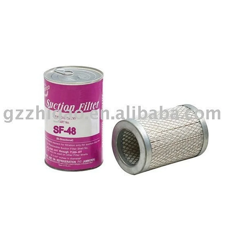 Drying Refrigerant Filter Drier Suction Line Filter Cores SF-48