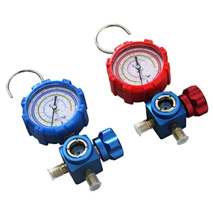Manifold Single Gauge Valve,Brass Three-way Valve