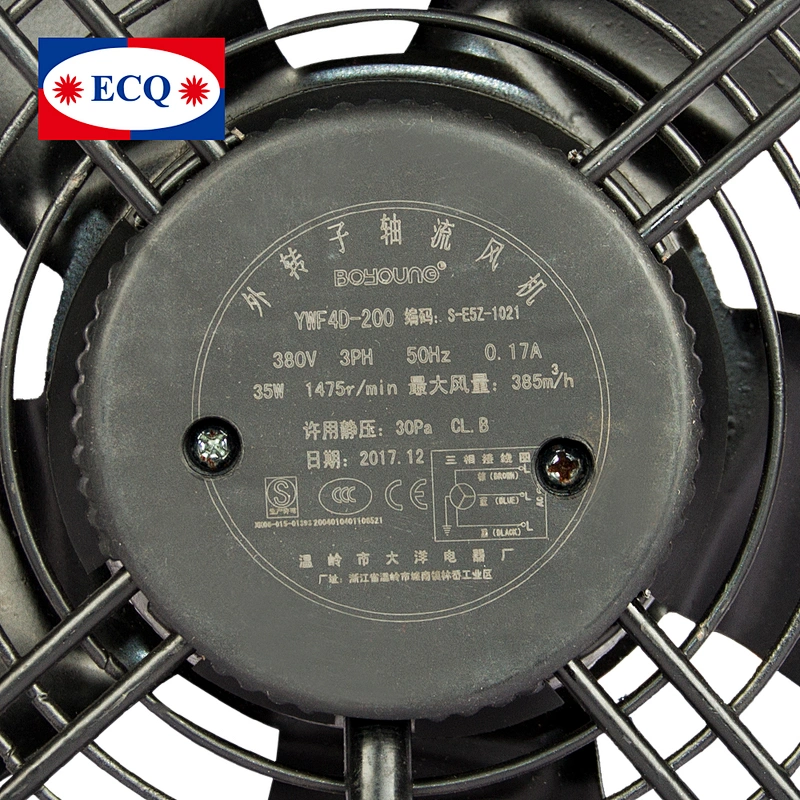 Cooling Axial Flow Cooling Fan Axial Flow With Outer Rotor