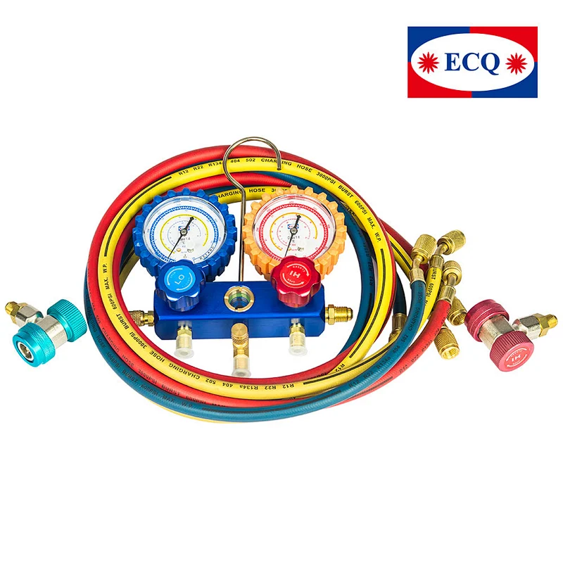 High or Low Pressure Refrigerant Tools and Parts Manifold Pressure Gauge