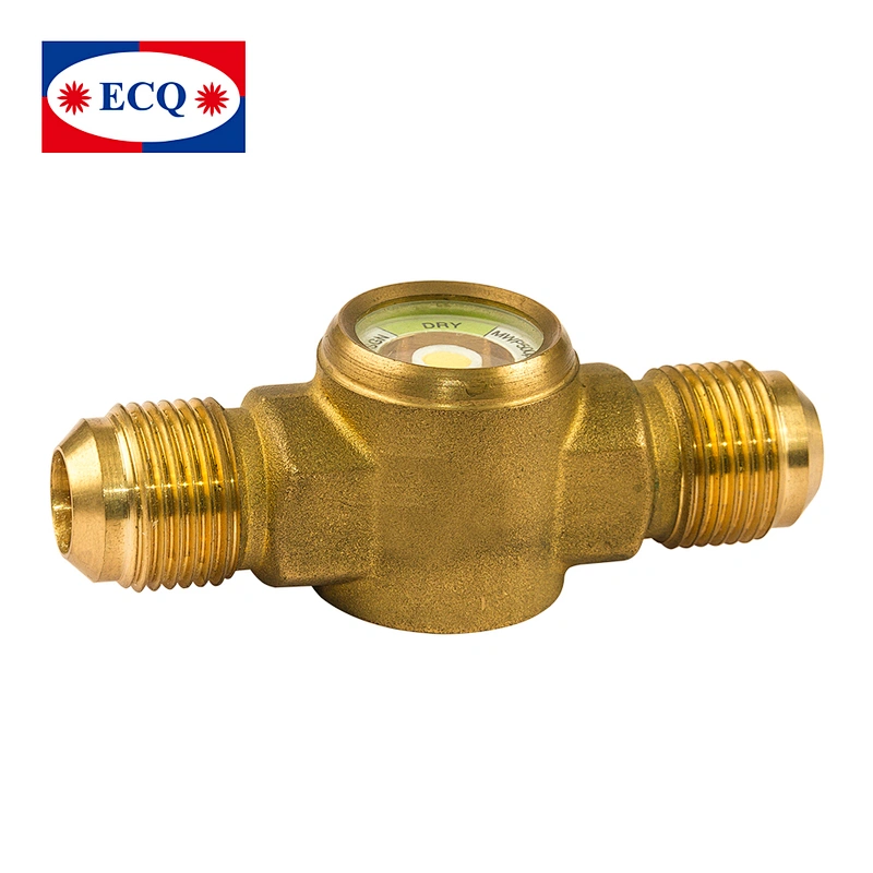 Refrigeration brass body sight glass 1/4,Refrigeration spare parts