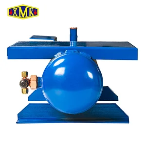 XMK Horizontal type liquid accumulator for compressor horizontal receiver refrigerant liquid receiver 10HP 20L