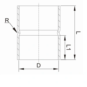 Refrigeration fitting pipe red copper fittings straight coupling gas pipe fitting elbow
