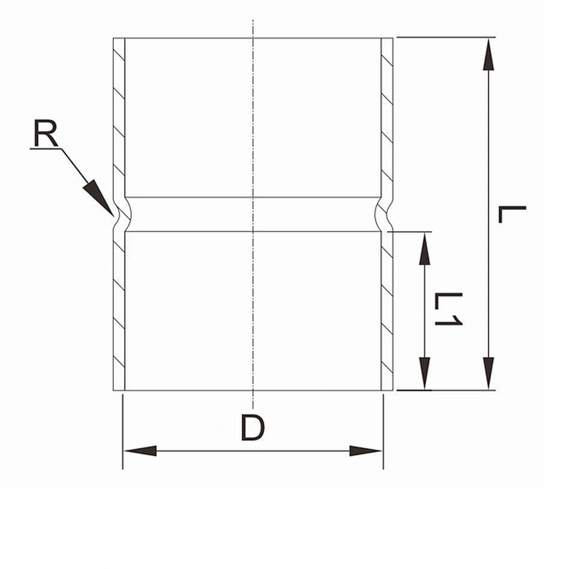 Refrigeration fitting pipe red copper fittings straight coupling gas pipe fitting elbow