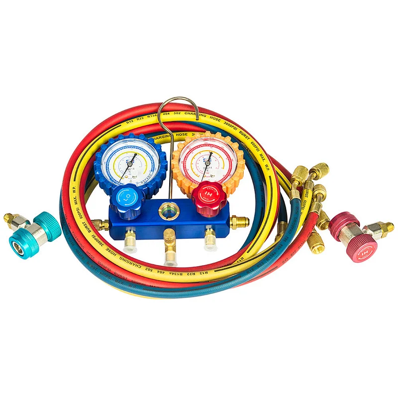 Aluminum Alloy Testing Manifold CT-MC636G for R410a